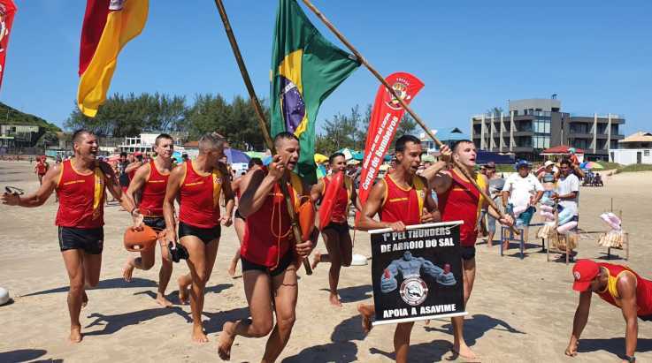 ABERGS prestigia a competição Guarda-Vidas de Pedra