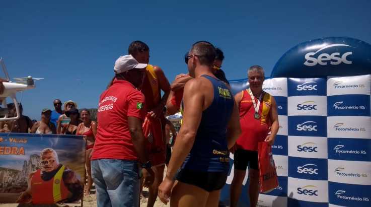 ABERGS prestigia a competição Guarda-Vidas de Pedra