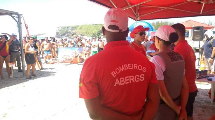 ABERGS prestigia a competição Guarda-Vidas de Pedra