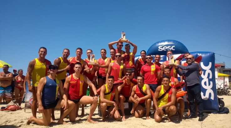 ABERGS prestigia a competição Guarda-Vidas de Pedra