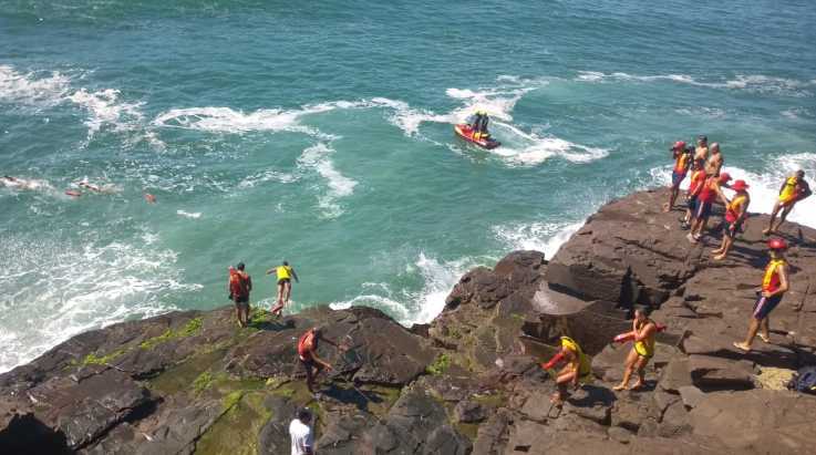 ABERGS prestigia a competição Guarda-Vidas de Pedra