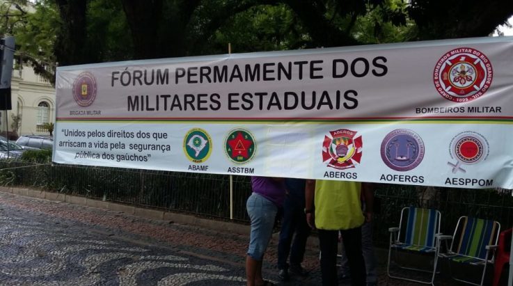 ABERGS e entidades do Fórum continuarão na Assembleia pela garantia de direitos dos Militares Estaduais