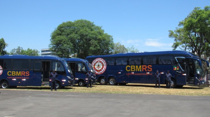 ABERGS participa de entrega de viaturas e equipamentos para o CBMRS
