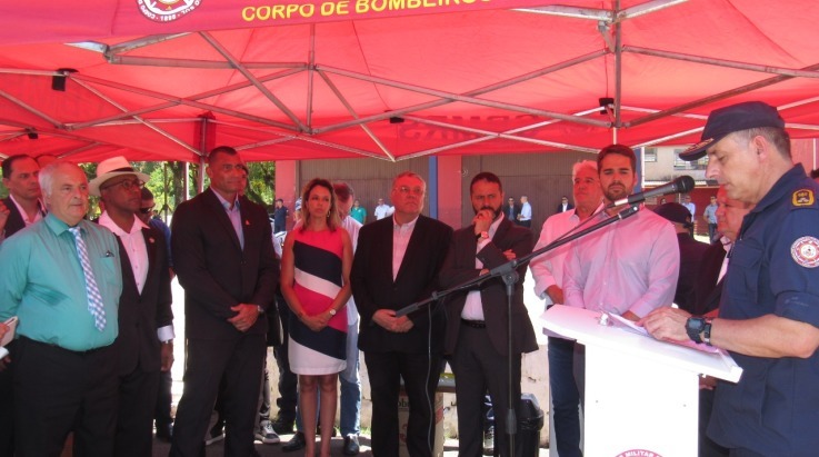 ABERGS participa de entrega de viaturas e equipamentos para o CBMRS