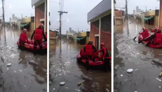 Bombeiros usam botes para resgatar 21 pessoas ilhadas na região da Pampulha botebombeiros.png