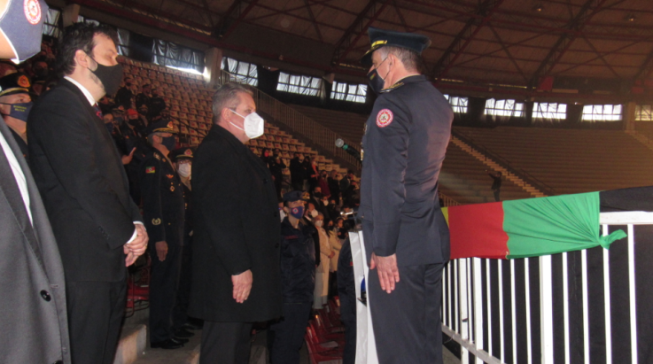 ABERGS participa de entrega de Espadins aos alunos Oficiais do CBMRS