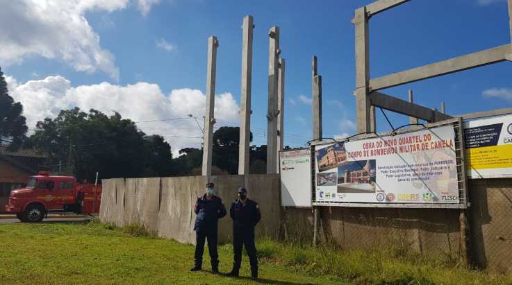 Canela: Campanha mobiliza comunidade para construção do novo quartel do Corpo de Bombeiros