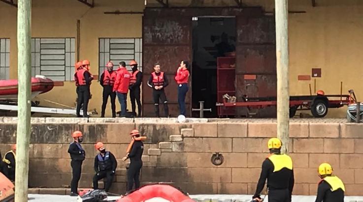ABERGS acompanha treinamento de Força de Resposta Rápida do CBMRS
