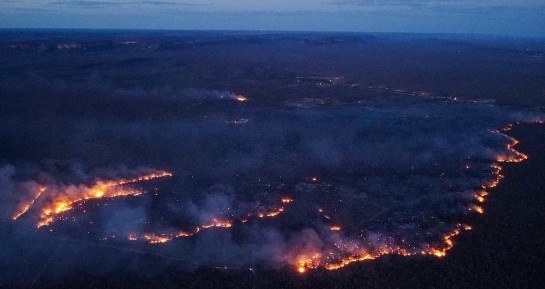 Incêndio avança e bombeiros trabalham para evitar que fogo atinja Parques das Serras das Confusões e Capivara, no Piauí incendio-11.jpg