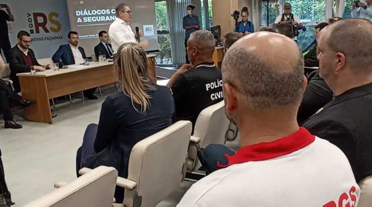 ABERGS participa de reunião entre Governo do Estado e entidades da segurança