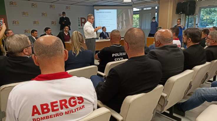ABERGS participa de reunião entre Governo do Estado e entidades da segurança