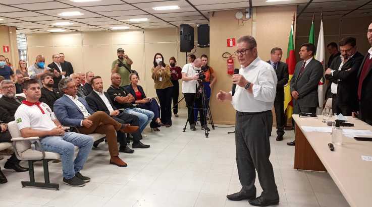 ABERGS participa de reunião entre Governo do Estado e entidades da segurança