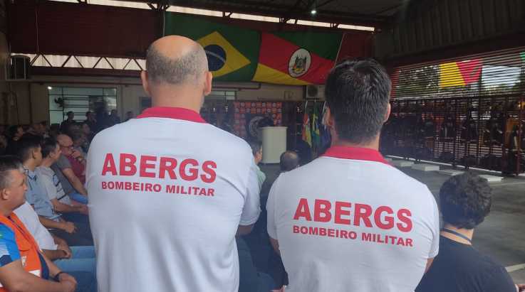 ABERGS participa do aniversário de 70 anos do CBM de Novo Hamburgo
