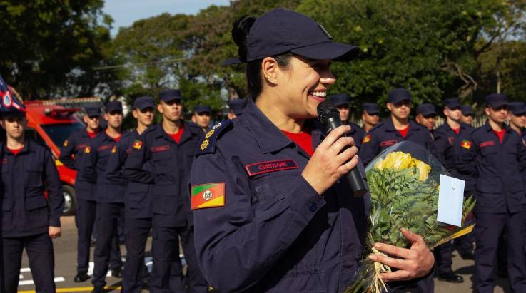 CBMRS tem a 1ª mulher Tenente Coronel da Corporação