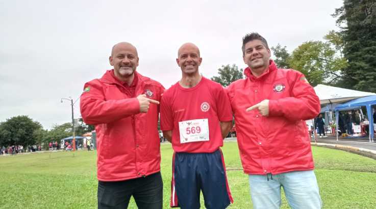 ABERGS prestigia 6° Corrida do Fogo do Corpo de Bombeiros de Taquara