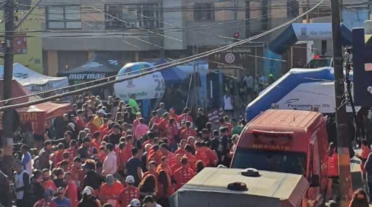 ABERGS participa da 1° Corrida do Bombeiro no Corpo de Bombeiros Militar de Rio Grande