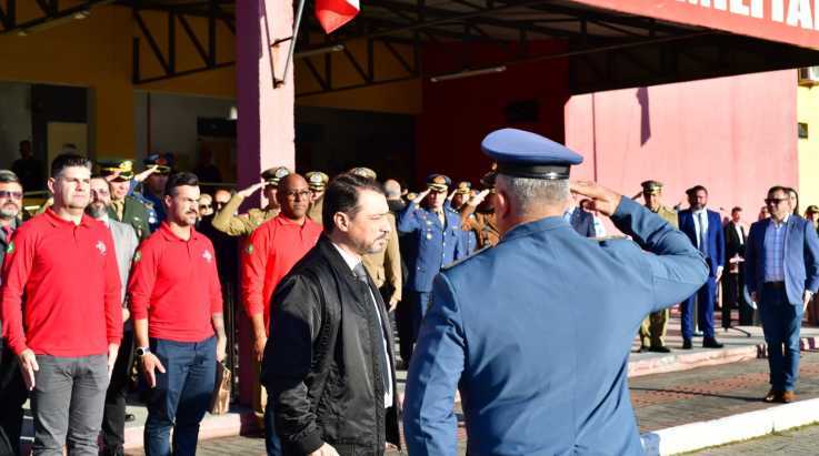 ABERGS participa de solenidade no Corpo de Bombeiros Militar de Santa Catarina