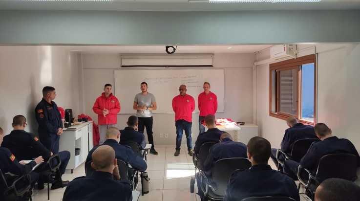 ABERGS visita alunos Soldados em Bento Gonçalves