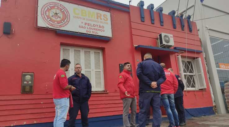 ABERGS visita Pelotão de São Lourenço do Sul