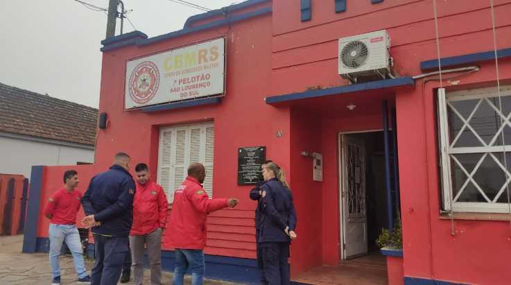 ABERGS visita Pelotão de São Lourenço do Sul