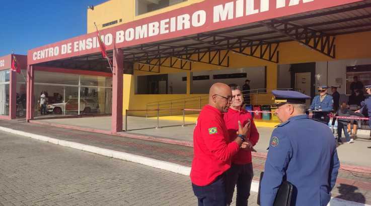 ABERGS participa de solenidade no Corpo de Bombeiros Militar de Santa Catarina