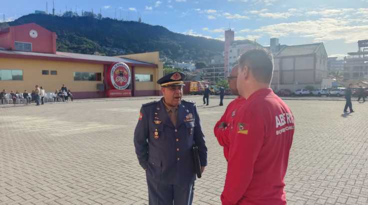 ABERGS participa de solenidade no Corpo de Bombeiros Militar de Santa Catarina