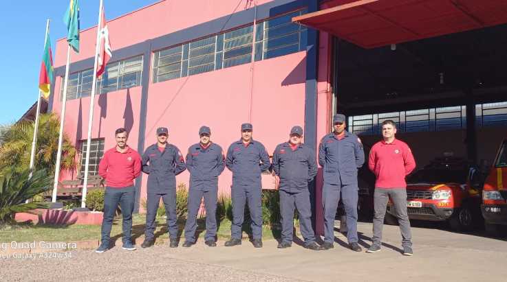ABERGS visita Pelotões do 6° Batalhão de Bombeiro Militar
