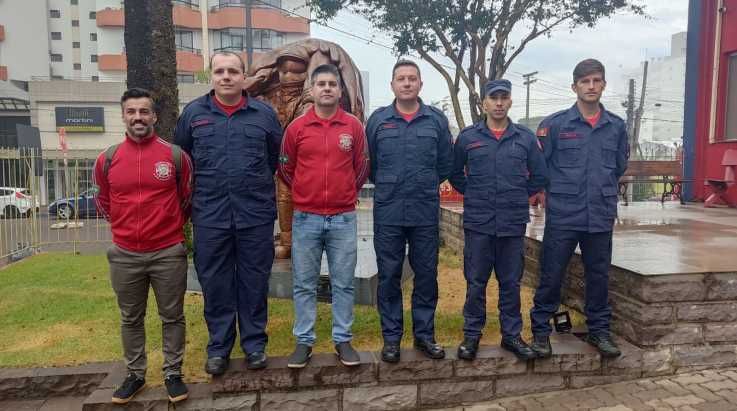 ABERGS visita Batalhões do 7° BBM