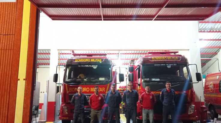ABERGS visita Batalhões do 7° BBM