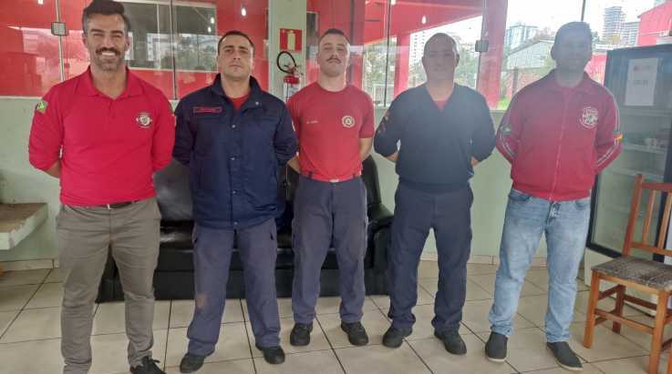 ABERGS visita Batalhões do 7° BBM