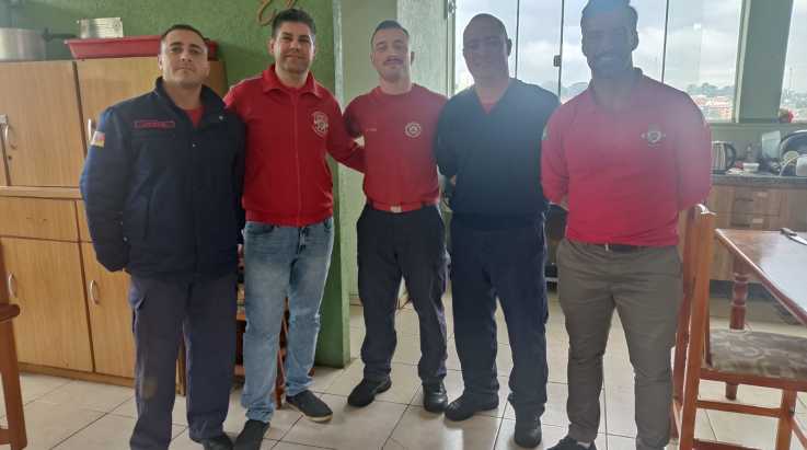 ABERGS visita Batalhões do 7° BBM