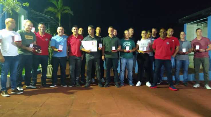 ABERGS participa de confraternização do 11° BBM alusiva ao 63º aniversário do Pelotão de Santo Ângelo
