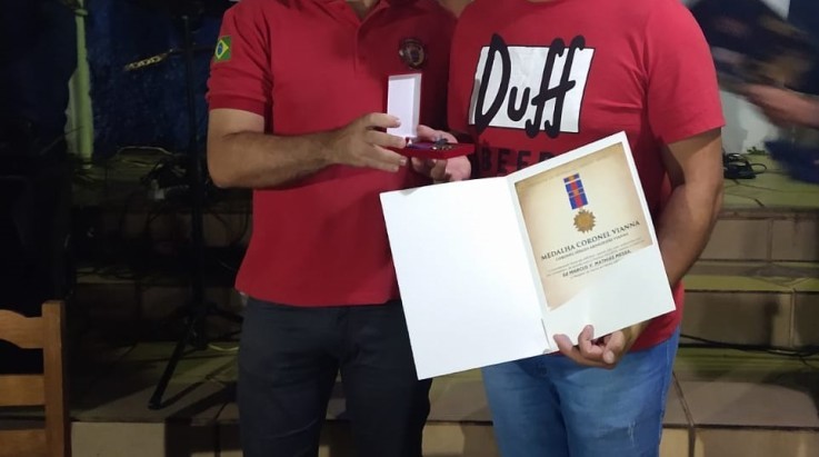ABERGS participa de confraternização do 11° BBM alusiva ao 63º aniversário do Pelotão de Santo Ângelo