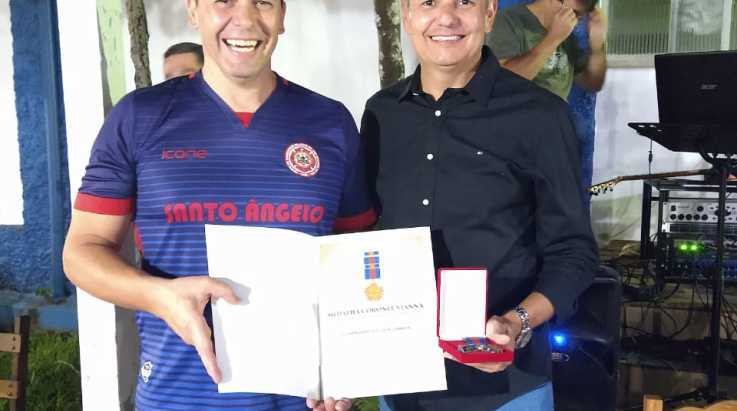 ABERGS participa de confraternização do 11° BBM alusiva ao 63º aniversário do Pelotão de Santo Ângelo