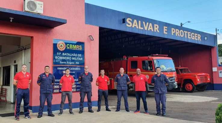 ABERGS participa de confraternização do 11° BBM alusiva ao 63º aniversário do Pelotão de Santo Ângelo