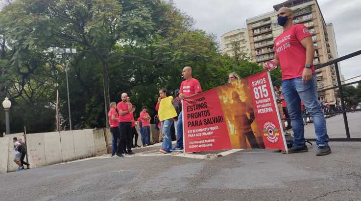 ABERGS participa de movimento dos aprovados do CBMRS