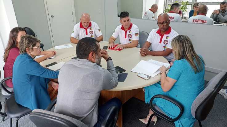 ABERGS realiza reunião com a secretária da SPGG para tratativas salariais e outras demandas