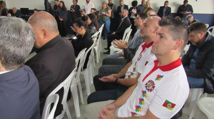ABERGS participa da cerimônia de apresentação do Pronasci 2 e entrega de equipamentos