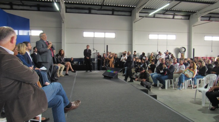 ABERGS participa da cerimônia de apresentação do Pronasci 2 e entrega de equipamentos