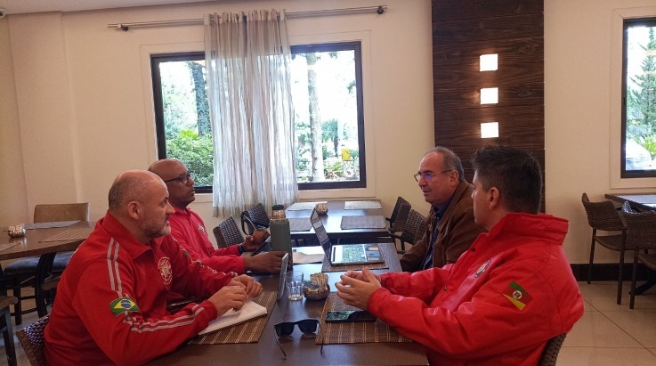 ABERGS realiza primeira visita técnica ao espaço onde será realizado o XXI Senabom