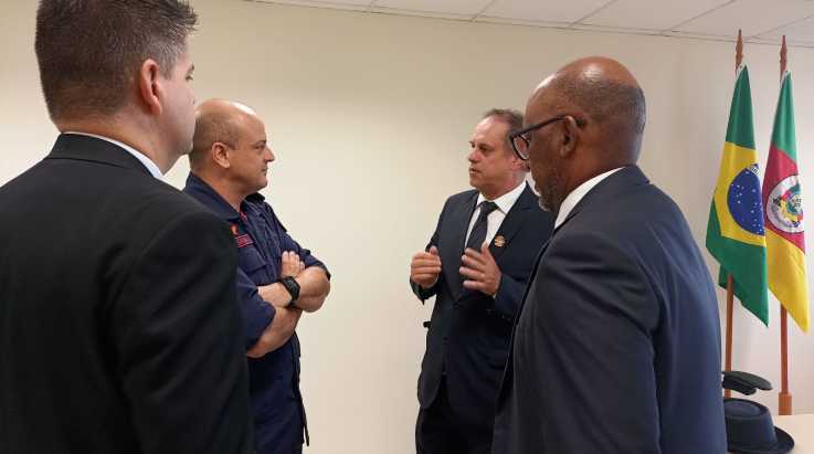 ABERGS é recebida pelo secretário de Segurança Pública do RS