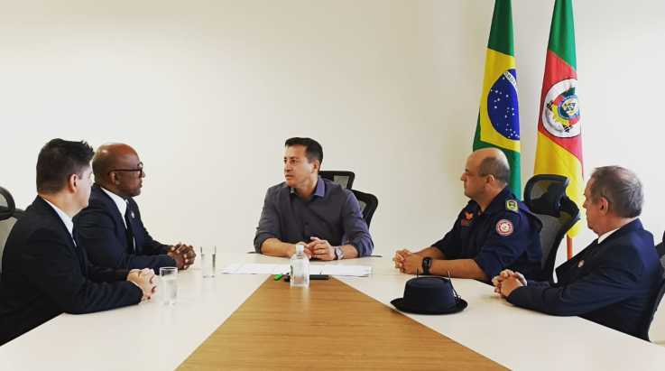 ABERGS é recebida pelo secretário de Segurança Pública do RS