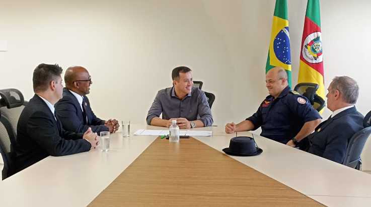 ABERGS é recebida pelo secretário de Segurança Pública do RS
