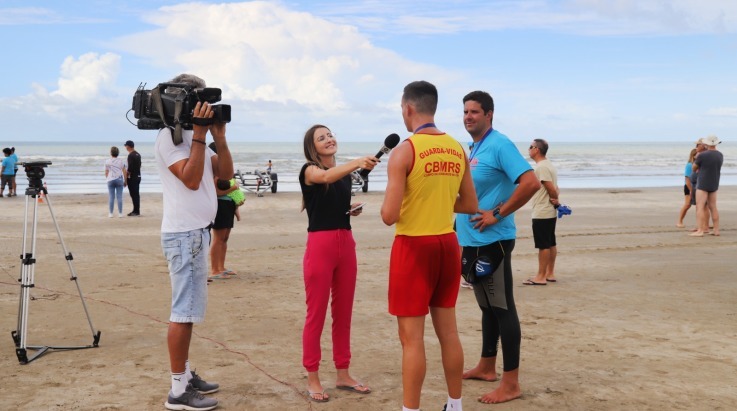 12° Aquathlon é realizado no balneário Cassino com apoio da ABERGS