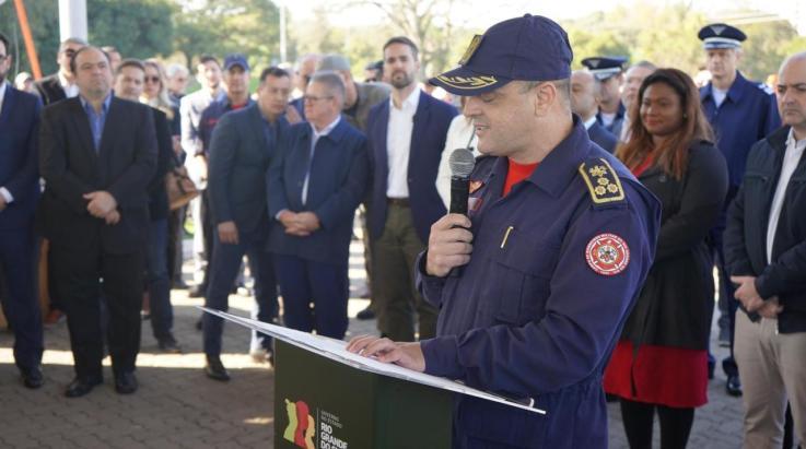 Entrega do 1º helicóptero do CBMRS é o início da realização de muitos objetivos da Corporação