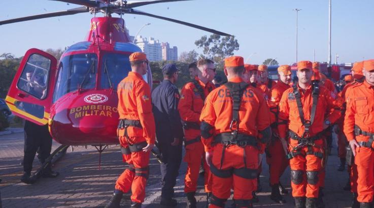 Entrega do 1º helicóptero do CBMRS é o início da realização de muitos objetivos da Corporação