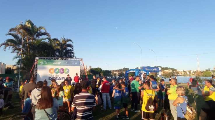Dia do Desafio: ABERGS prestigia a Corrida Desafio da Lagoa, em Torres