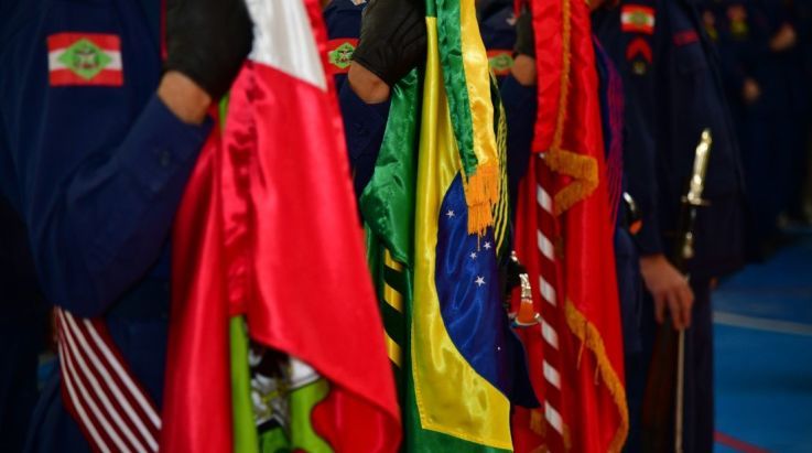 20 anos da emancipação do CBMSC são comemorados em solenidade na Capital