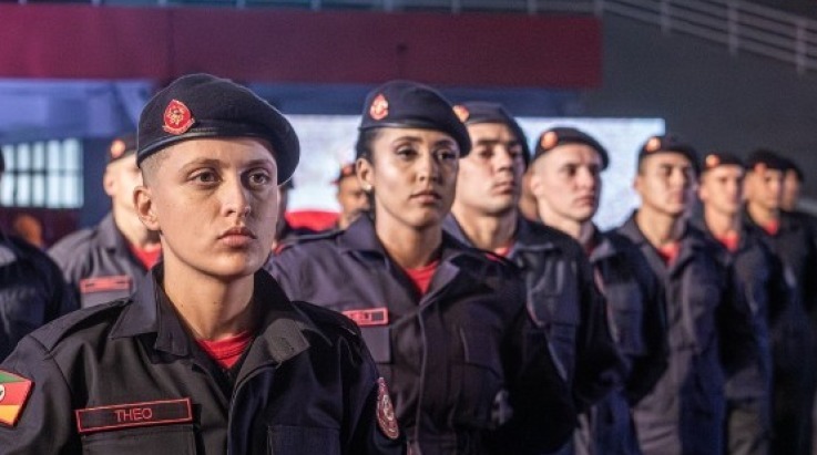 ABERGS prestigia formatura de 81 novos Soldados do CBMRS
