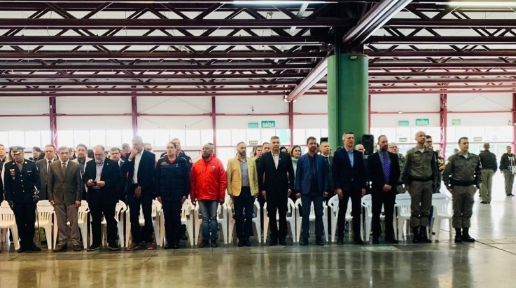 ABERGS prestigia passagem de Comando do 5° BBM em Caxias do Sul